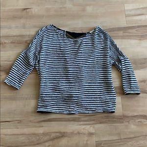 Painted threads knit sweater